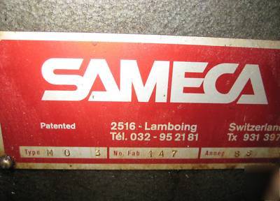 Sameca barfeeder, spindle liners, cnc lathe bar feeder