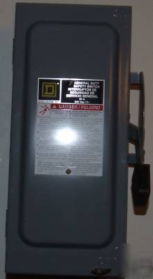 Square d general duty safety switch D322N