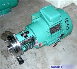 Used: tri clover centrifugal pump, model C216MDG21T20ND