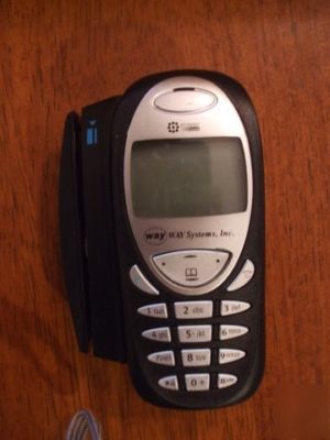 Way systems mtt-1556 wireless credit card terminal