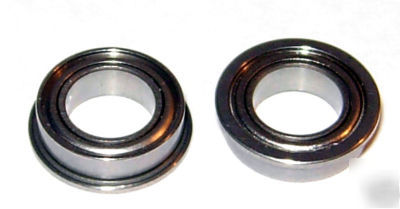 (10) MF106-zz flanged bearings, MR106, 6 x 10 mm,abec-3