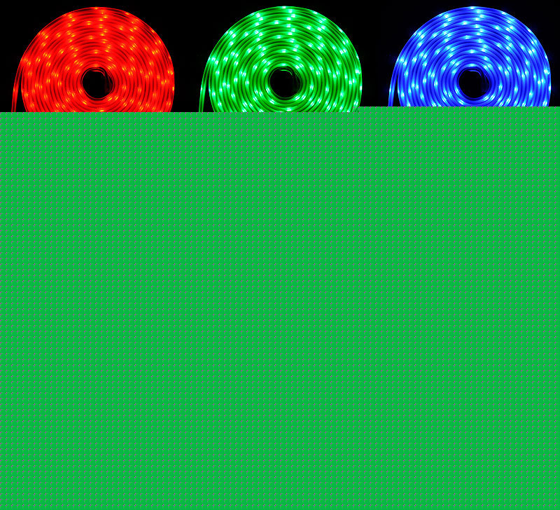 10M waterproof rgb flexible led strip+power +controller