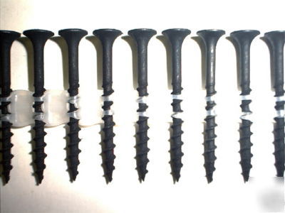 3000 collated drywall screws coarse thread #6 x 1-5/8