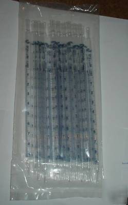 40 pyrex disposable 10ML serological glass pipets