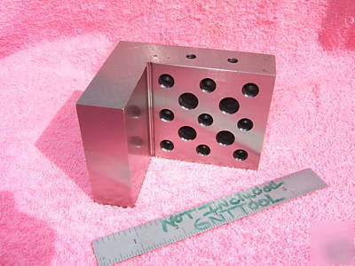 Angle plate toolmaker machinist hardened vintage 1/4X20