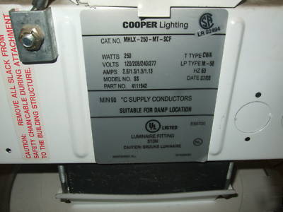 Cooper lighting 250W high bay 