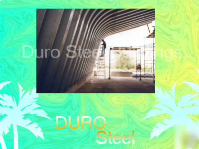 Duro steel building 35X36X14 metal factory buildings