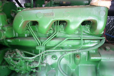John deere generator, 38 kw, diesel, skids, 4 cylinders