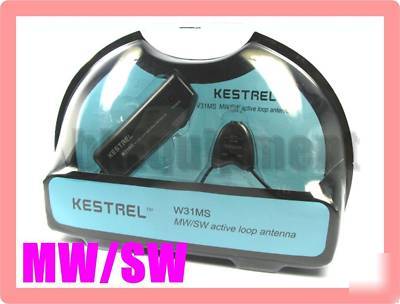 Kestrel de 31MS mw sw active loop soft antenna degen