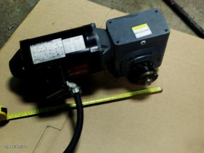 Marathon inverter duty 1/2 hp motor & boston gearbox 