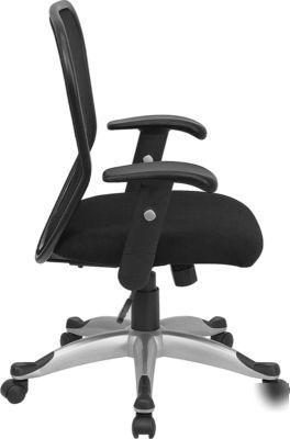 Mesh back task chair office desk ergonomic swivel seat