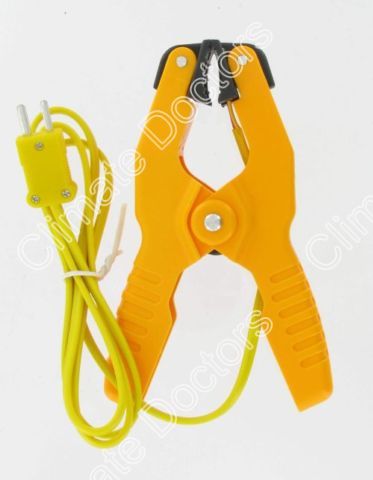 New temperature pipe clamp k-type thermocouple hvac 