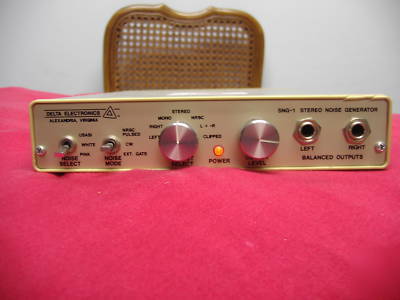 Delta electronics model sng-1 stereo noise generator