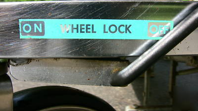 All stainless steel medical utility cart bus