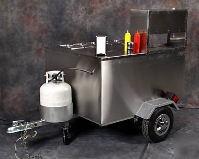 2009 model unique goliath hot dog cart