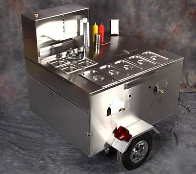 2009 model unique goliath hot dog cart