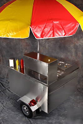 2009 model unique goliath hot dog cart