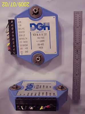 Dgh D1112 voltage input modules +/-100MV to rs-485
