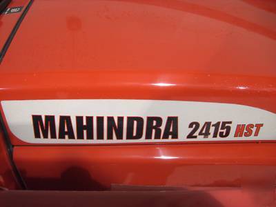 Mahindra 2415 24HP diesel hst 4WD tractor w/48