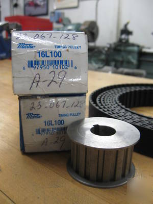 Martin timing pulley / belt set cnc plasma - router