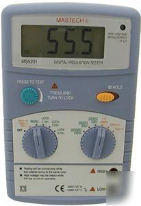 Mastech digital insulation tester 1000V 2000MOHM