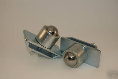 2 pairs of ball transfer heads, fits v-head pipe stands