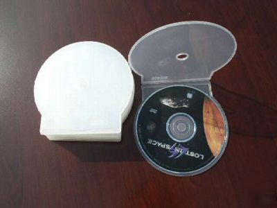 500 clear cd clamshell cd cases JS100, sale free ship