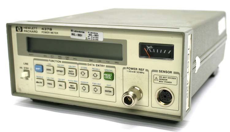 Agilent/hp 437B digital rf power meter 1.0MW/50MHZ