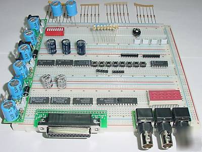 Analog digital brd design proto kit w 3 power supplies