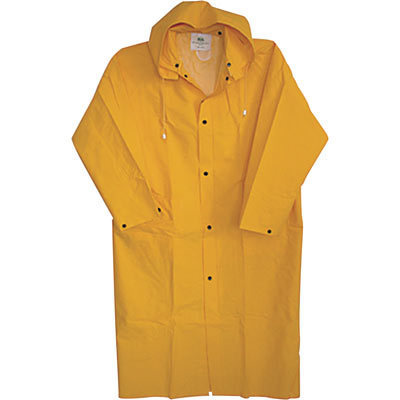 Boss pvc/poly raincoat yellow, x-large, 3PR8000YX