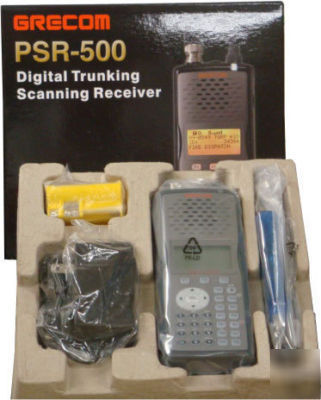 Gre psr-500 digital scanner radio trunking handheld