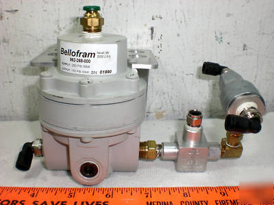 Marsh bellofram pressure regulator air compressor 1/4''