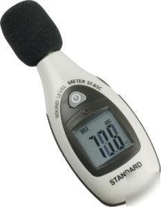 Mini digital lcd sound level noise monitor meter db