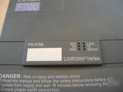 Mitsubishi inverter vfd with lonworks interface