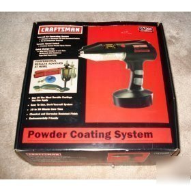 New craftsman powder coat system model 17288