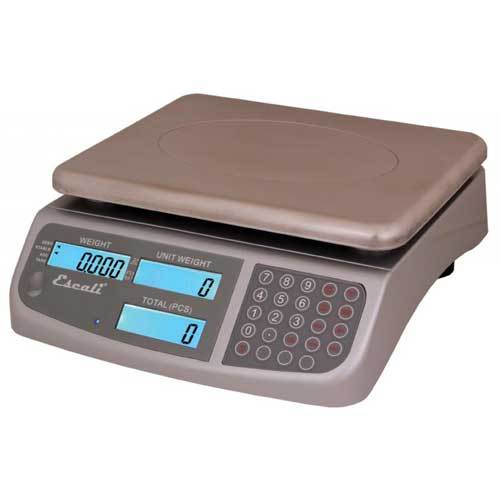 New escali C136 counting pro scale stainless 13LB 