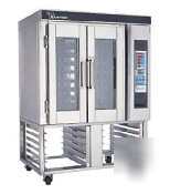 New s/s mini rotating rack convection oven - gas