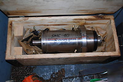 Spindle rebuilt cnc 8000 rpm 40 taper cat bt