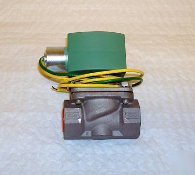 New asco 8210G087 120/60 s.s. 2-way solenoid valve 1/2