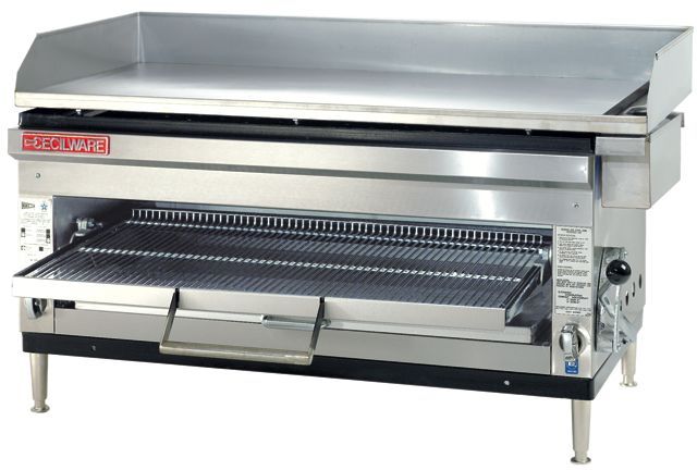 New cecilware hdb-2042 gas griddle & cheesemelter 