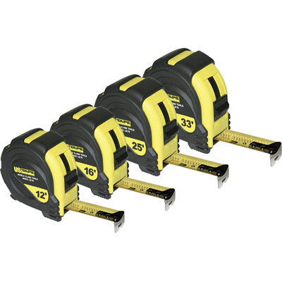 U.s. tape 4-pc. tape measure set, model# 54654