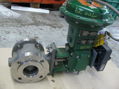 Fisher valves lot of 12 sizes 1 - 6 inch veeball edisc