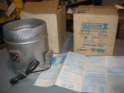 Heatnapper 2 thermally actuated vent damper FVD1-8 nos