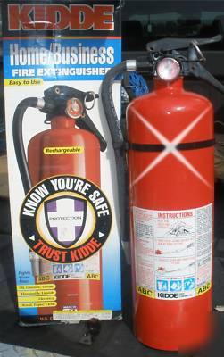 New kidde abc dry chemical fire extinguisher in the box