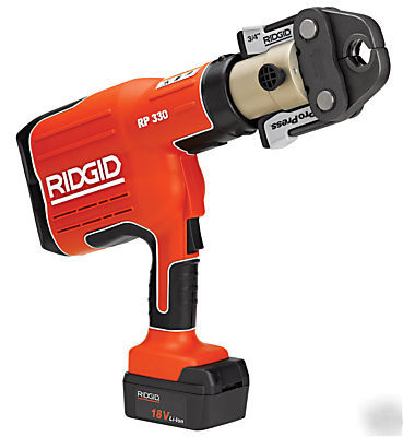 New ridgid 27923 model rp 330 battery pressing tool