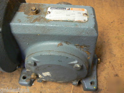 Reliance master xl WG16A gearmotor 1/2 hp 50:1 230/460V