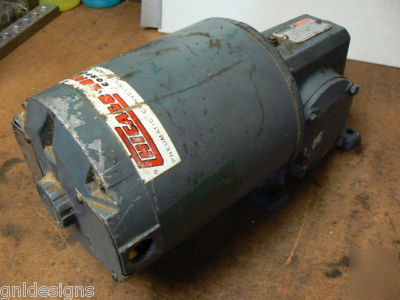 Reliance master xl WG16A gearmotor 1/2 hp 50:1 230/460V