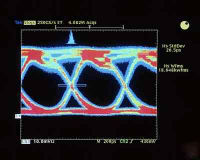 Tektronix TDS784C oscilloscope 4 ch. 4GS/s. reduced 