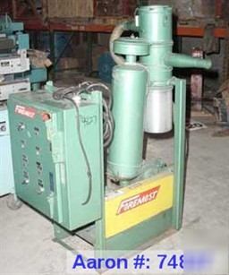 Used:foremost vacuum conveying system, model vfm-05-21.