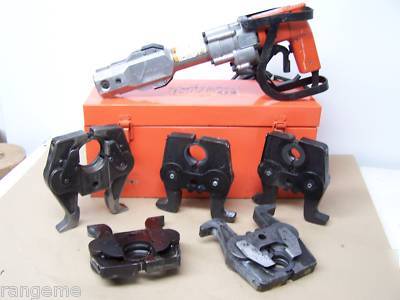  victaulic pressfit pipe fitting crimping tool & jaws
